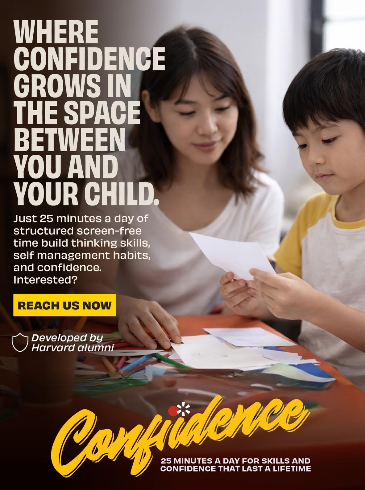 Parents gathering for Confiidence